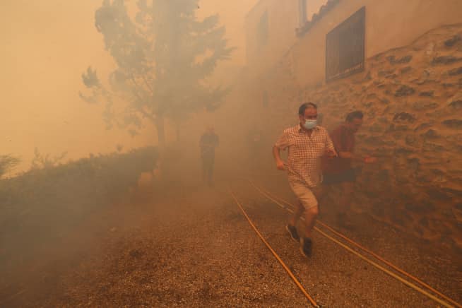 incendio Anon de Moncayo spagna (1)