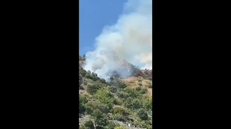 incendio cetara