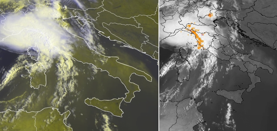 maltempo italia oggi