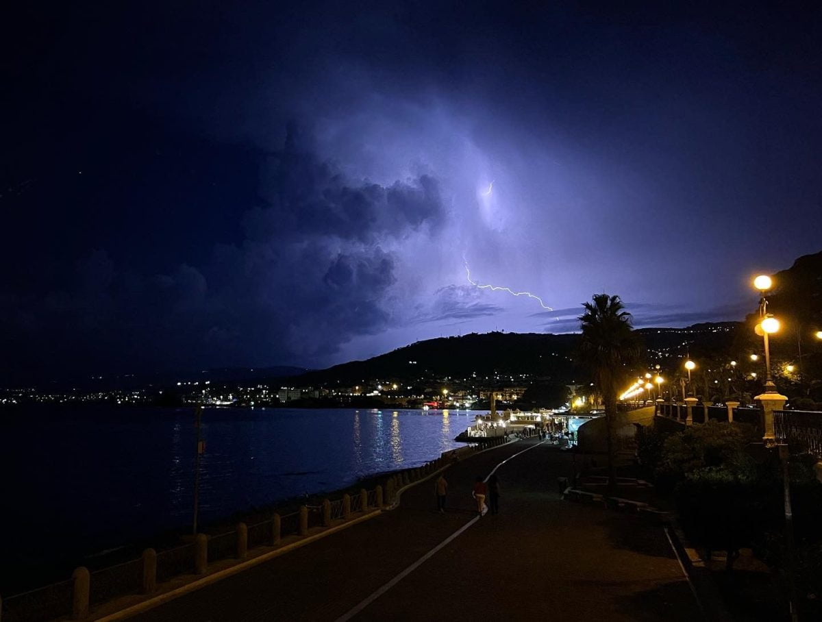 maltempo temporale reggio calabria