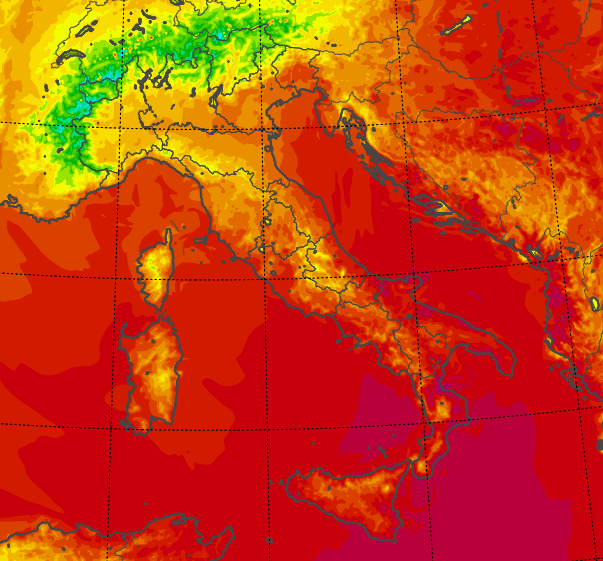 temperature minime 19 agosto 2022