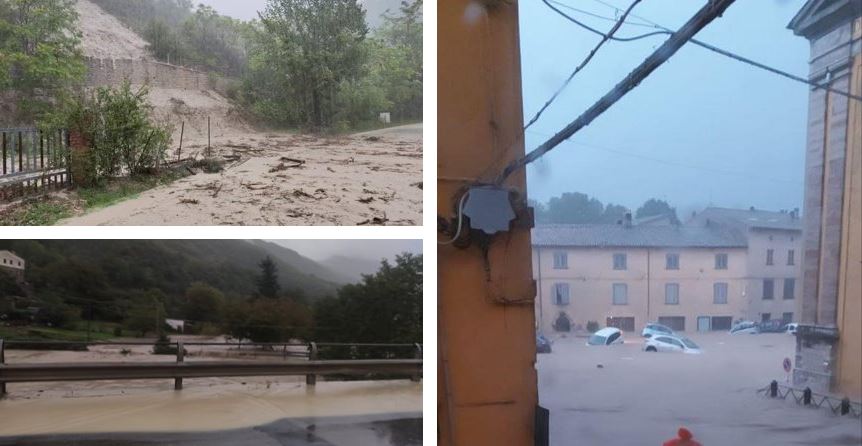 alluvione cantiano marche