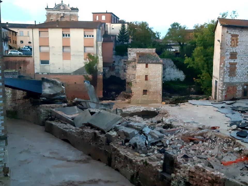 alluvione marche Sassoferrato