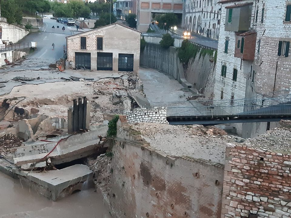 alluvione marche Sassoferrato