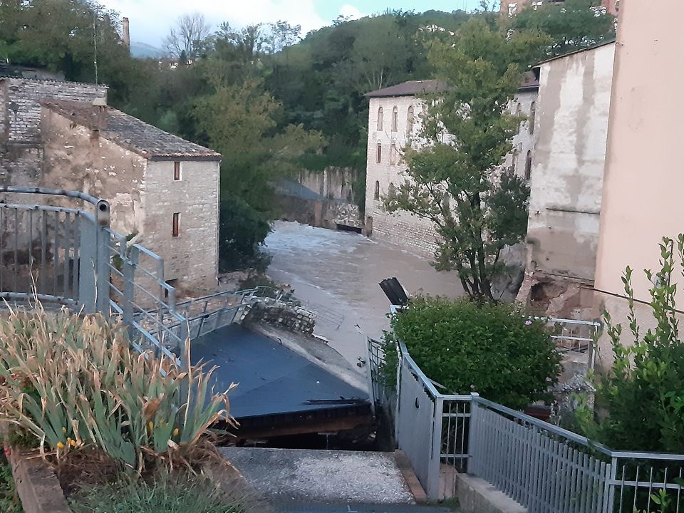 alluvione marche Sassoferrato