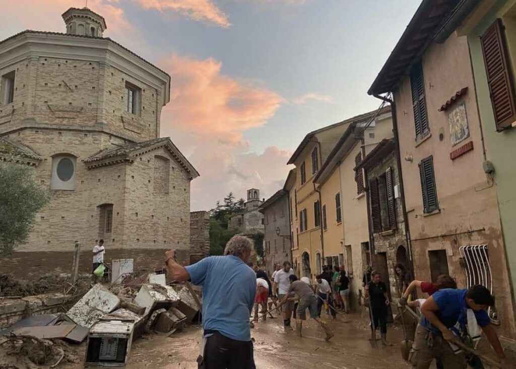 alluvione pergola marche