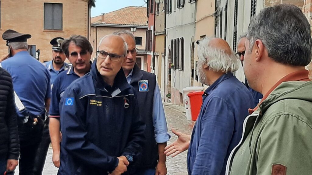 fabrizio curcio alluvione marche