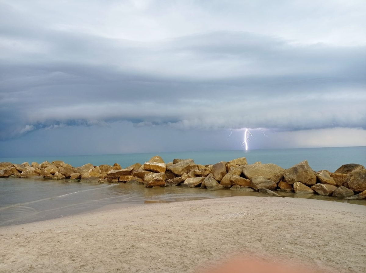 maltempo marina di pisa