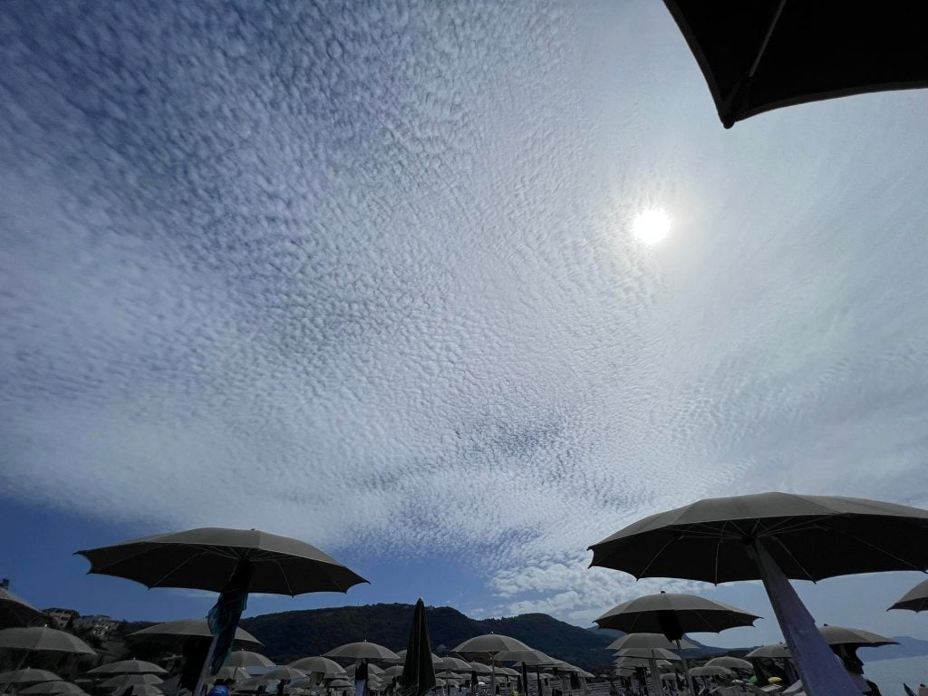 nubi di Kelvin - Helmholtz Calabria