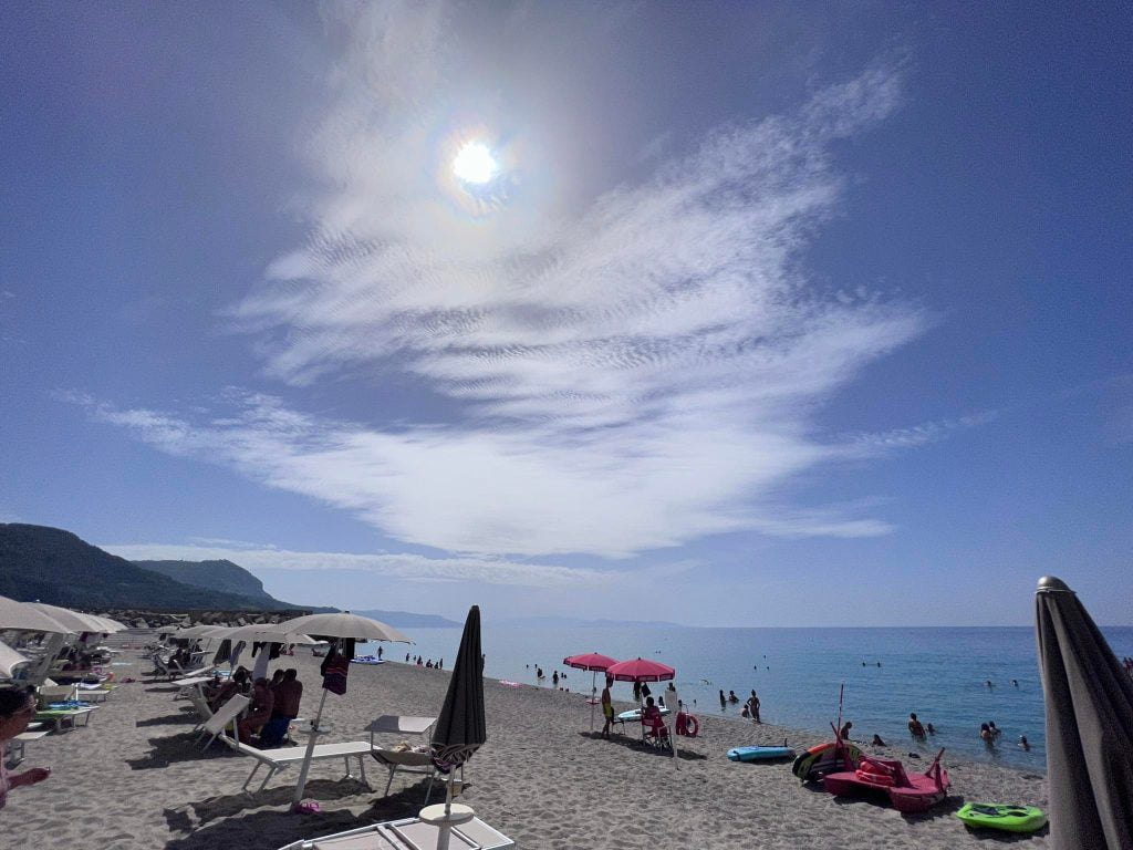 nubi di Kelvin - Helmholtz Calabria