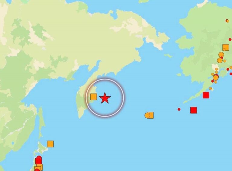 terremoto Kamchatka russia