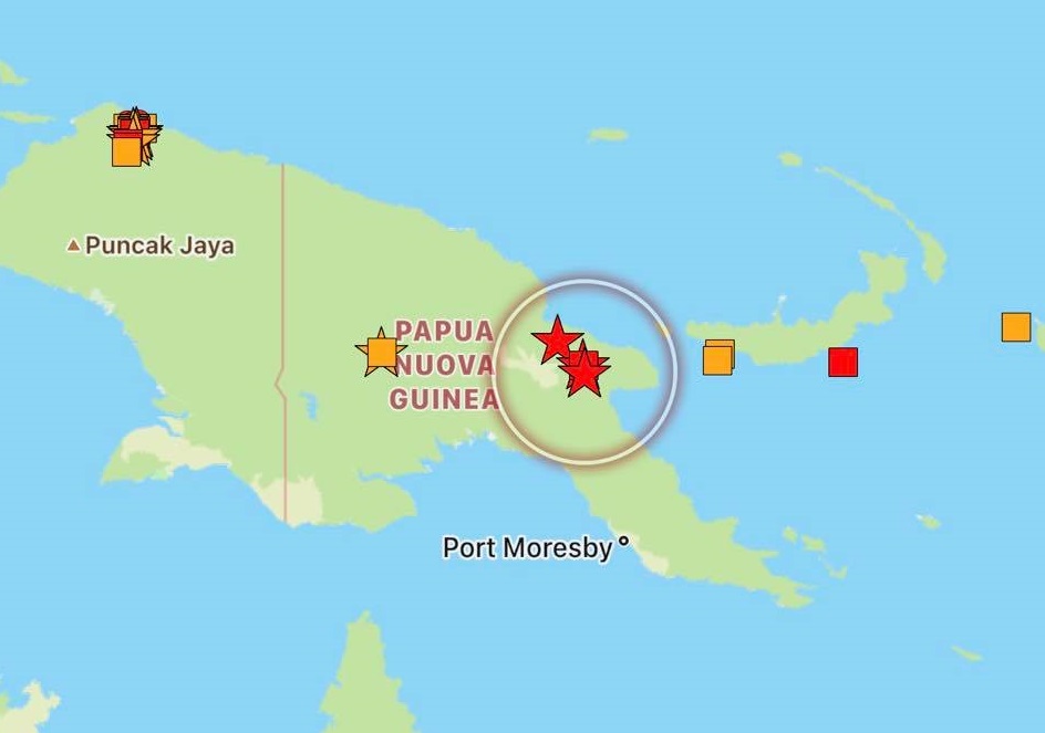 terremoto papua nuova guinea