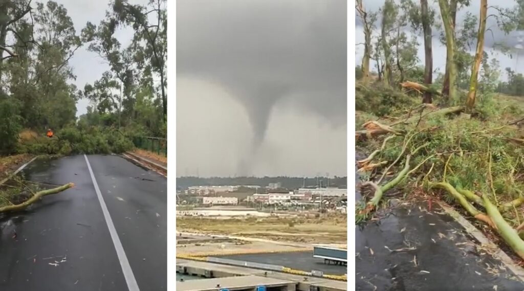 tornado civitavecchia oggi