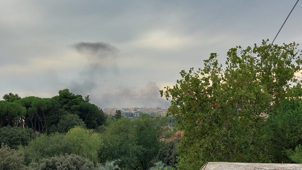 incendio roma termini