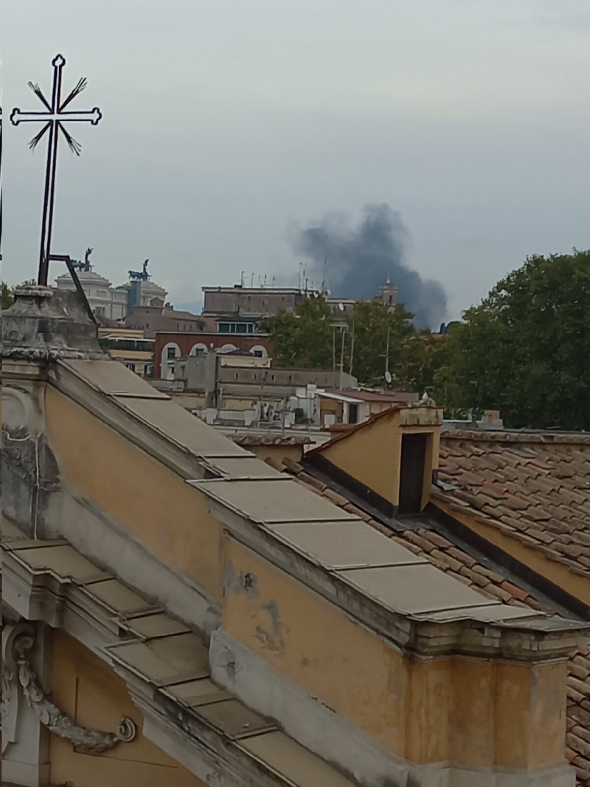 incendio roma termini