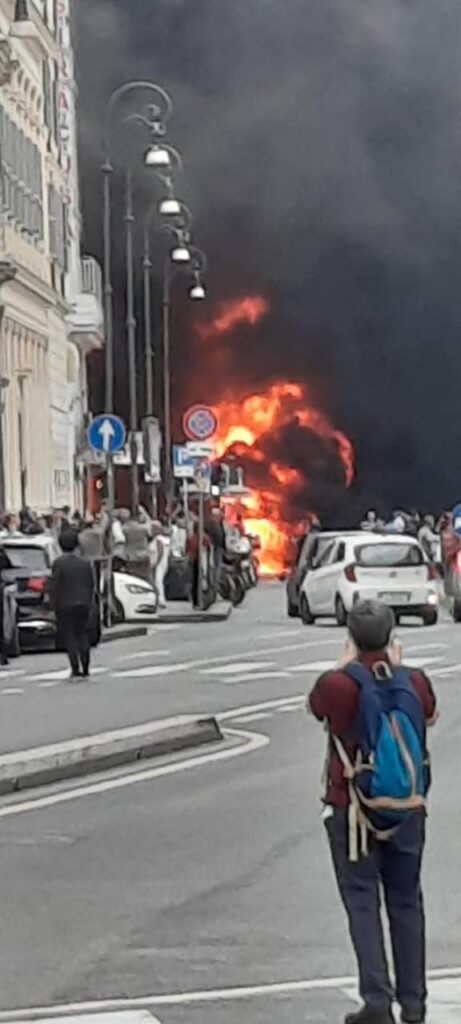 incendio roma termini