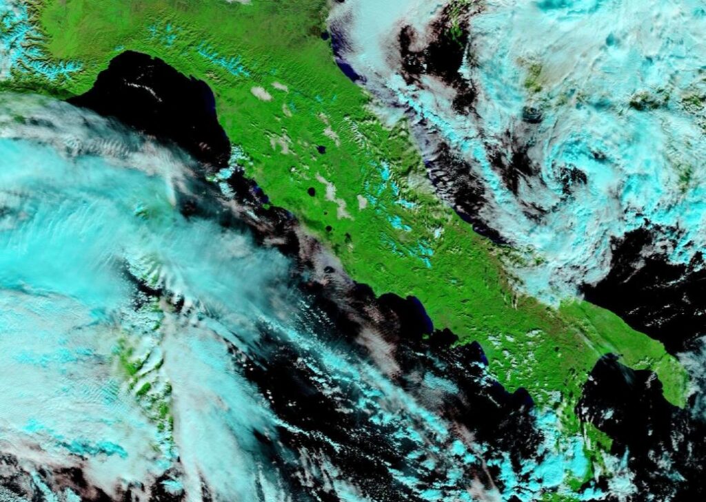 italia satellite neve alpi appennini 23 novembre 2022