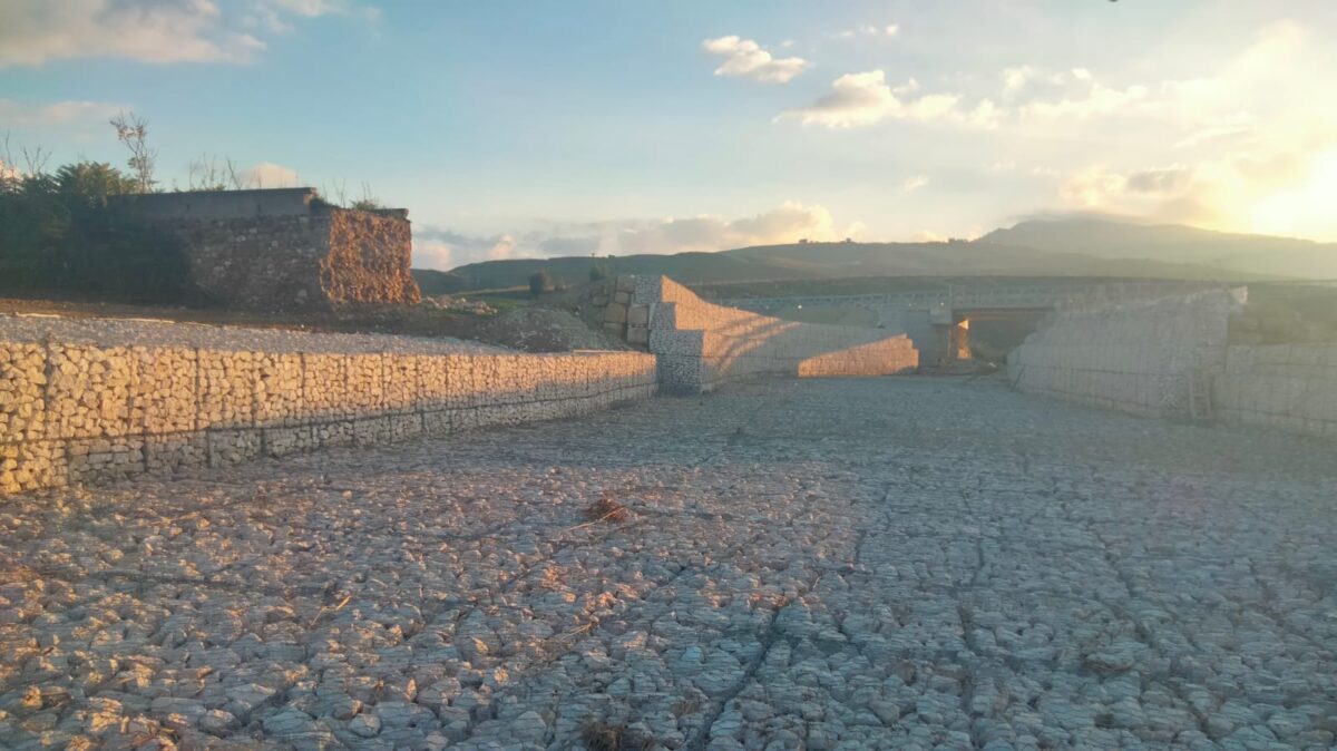 Il Ponte Garziolo dopo la demolizione