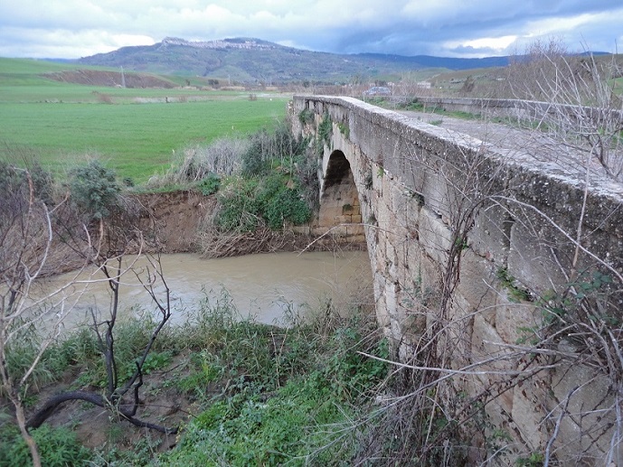 Ponte Garziolo prima della demolizione