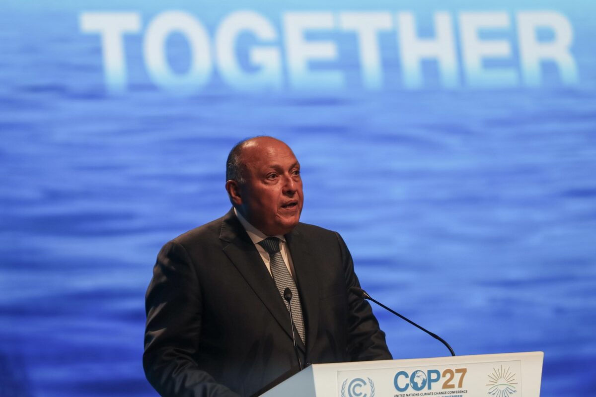 Sameh Shoukry cop27