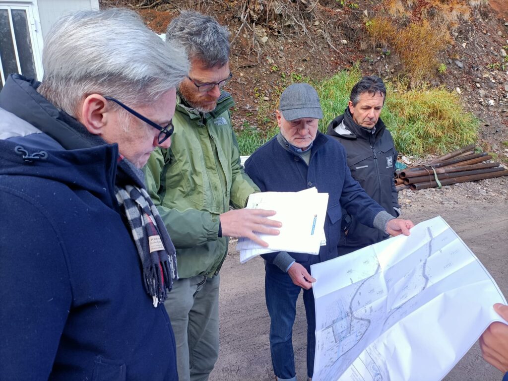 Selva di Cadore sopralluogo bottacin lavori dissesto idrogeologico