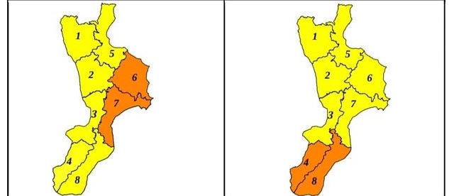 allerta meteo calabria 26 27 novembre 2022