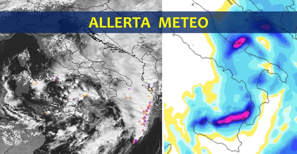 allerta meteo italia 5 novembre 2022