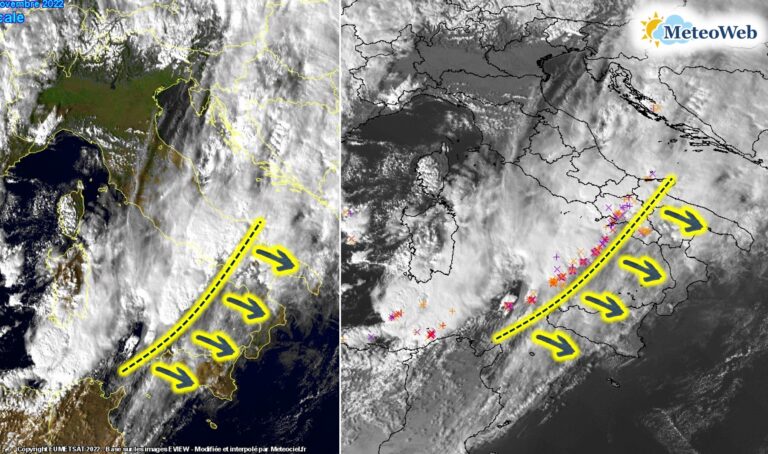 allerta meteo sud italia 4 novembre 2022