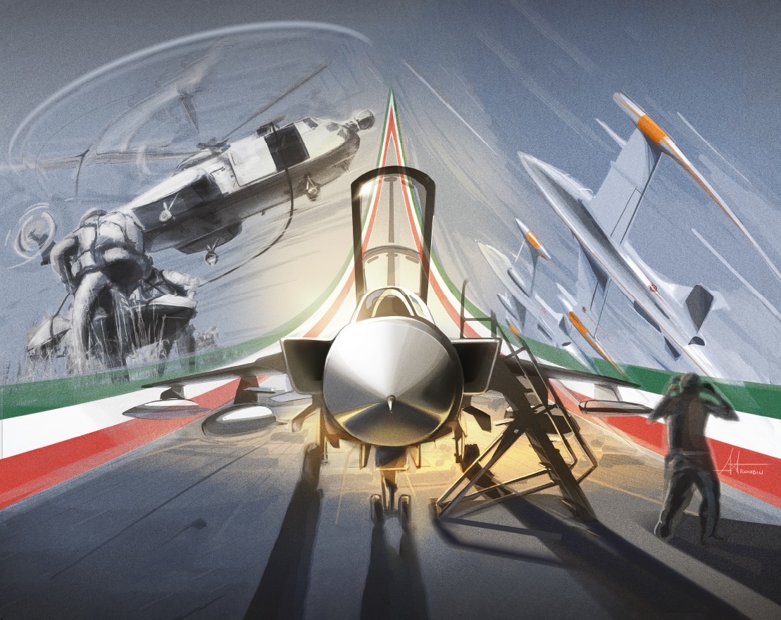 L Aeronautica Militare presenta il calendario del Centenario FOTO