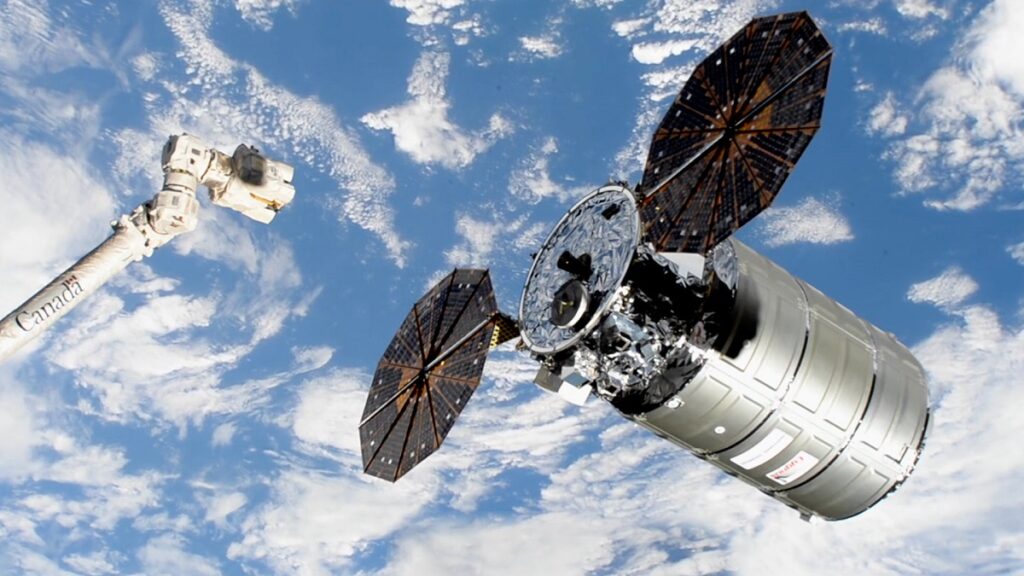 cargo cygnus stazione spaziale