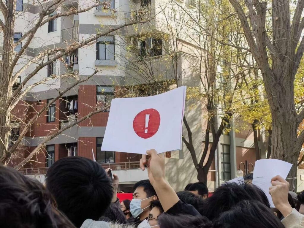 cina proteste covid