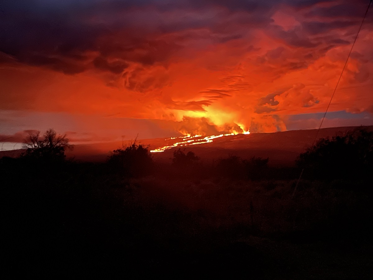 eruzione mauna loa hawaii