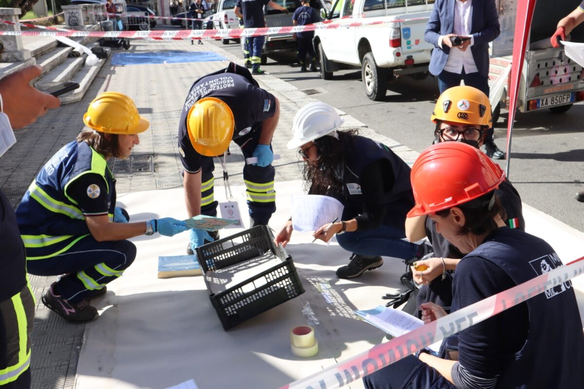 esercitazione anti sismica reggio calabria