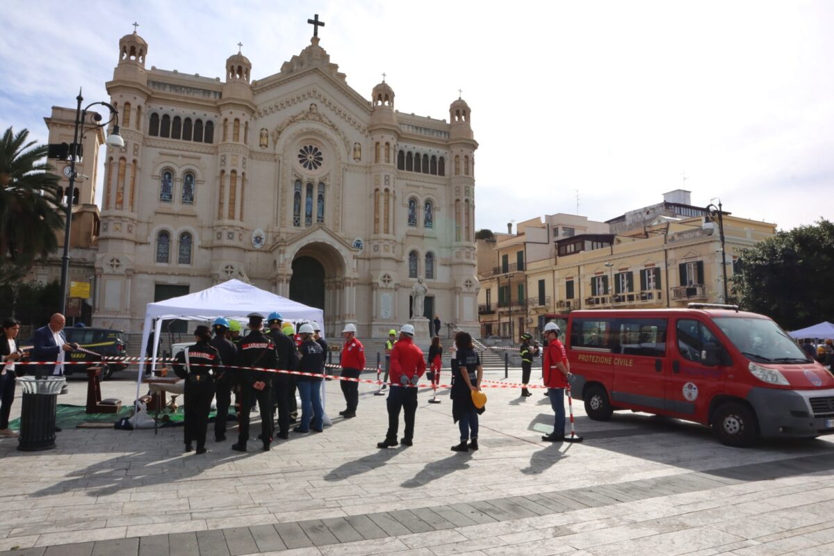 esercitazione anti sismica reggio calabria