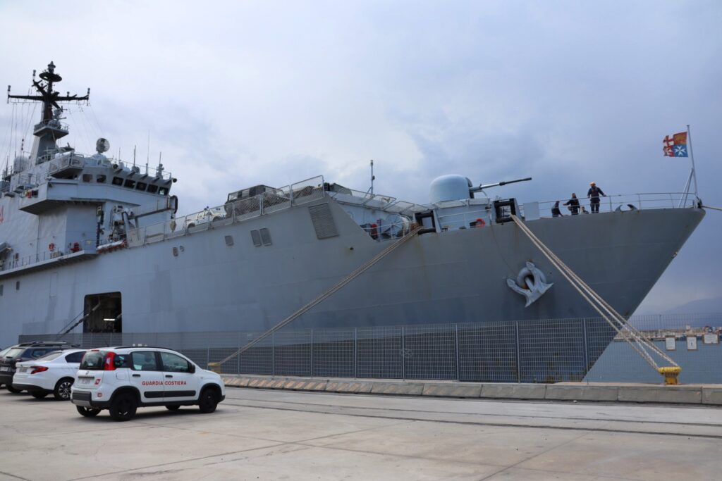 esercitazione antisismica porto reggio calabria protezione civile militari