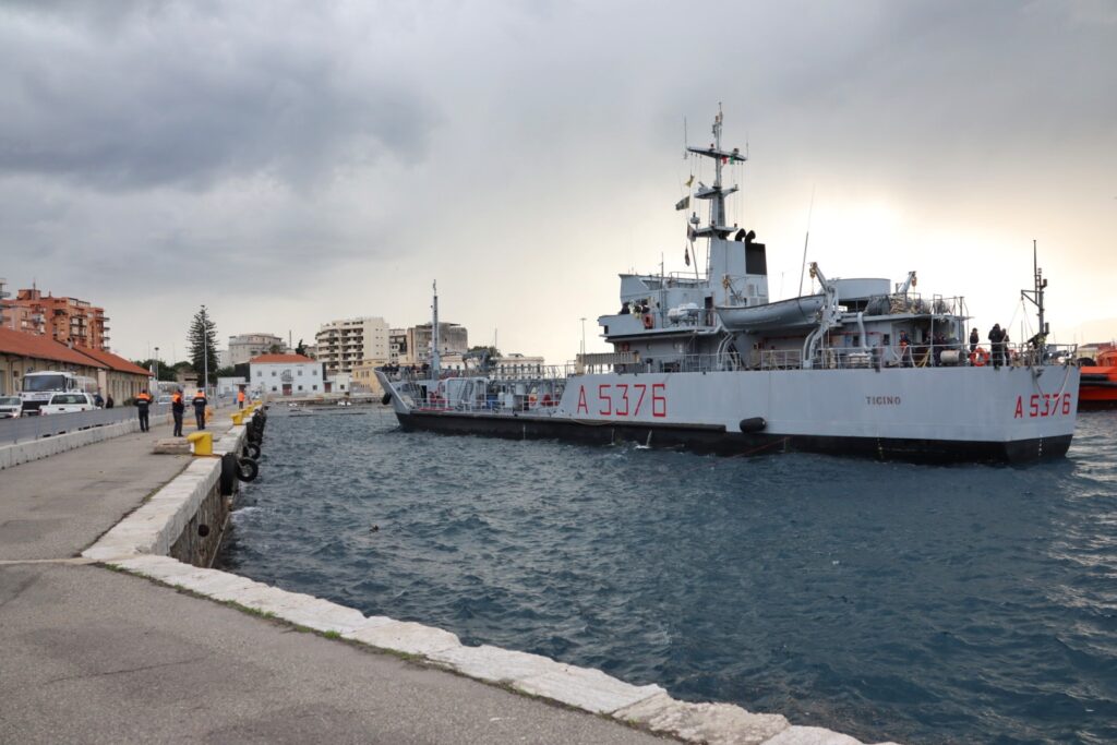 esercitazione antisismica porto reggio calabria protezione civile militari