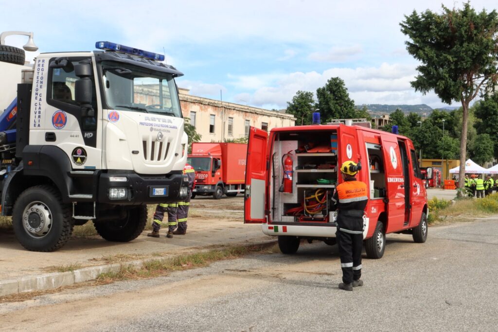 esercitazione antisismica reggio calabria