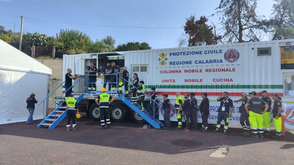 tendopoli bova marina esercitazione protezione civile