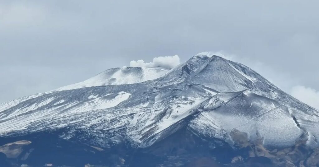 etna neve 5 novembre 2022