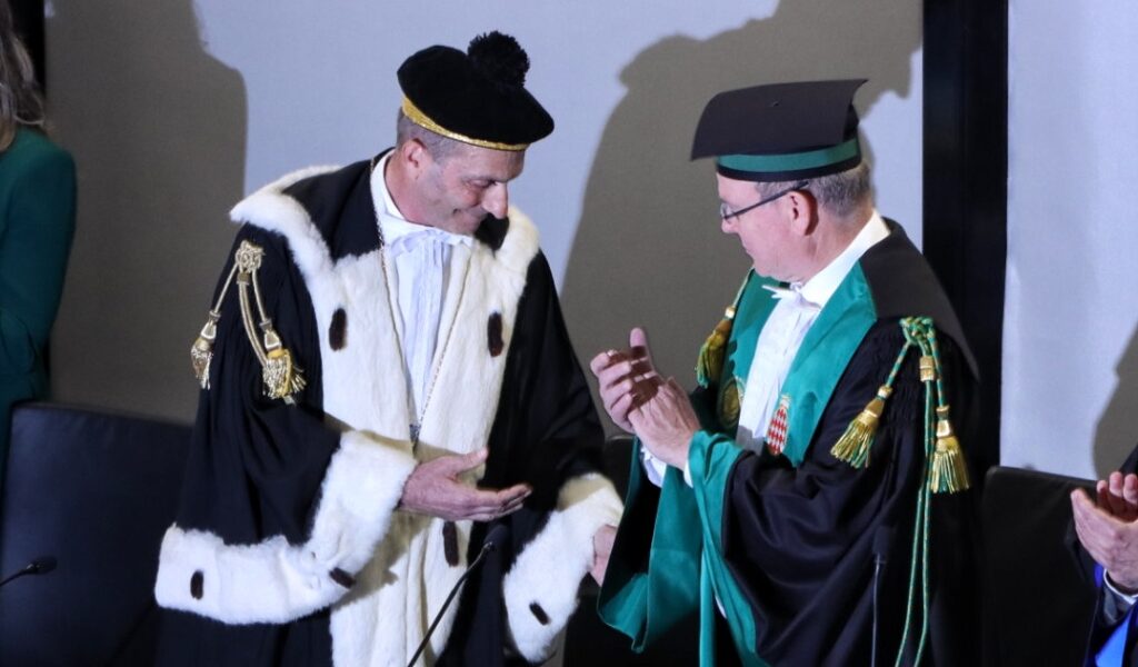 laurea honoris causa università reggio calabria principe alberto II di Monaco