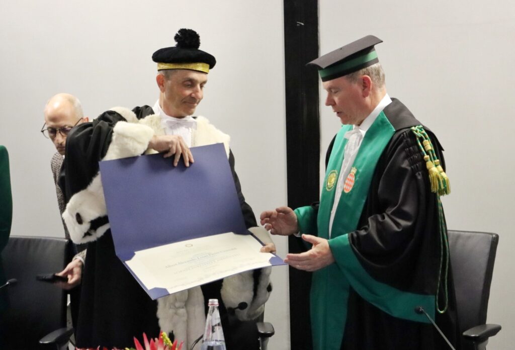 laurea honoris causa università reggio calabria principe alberto II di Monaco