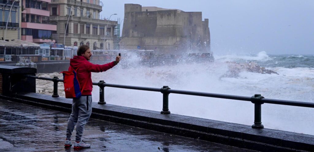 maltempo napoli