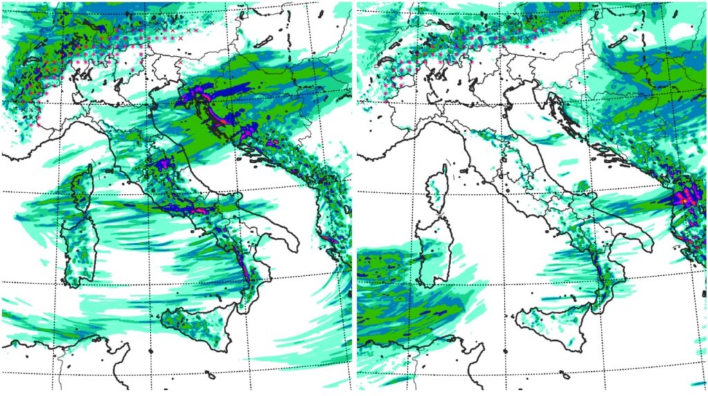 meteo venerdì 18 novembre