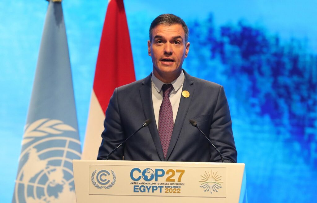 pedro sanchez cop27