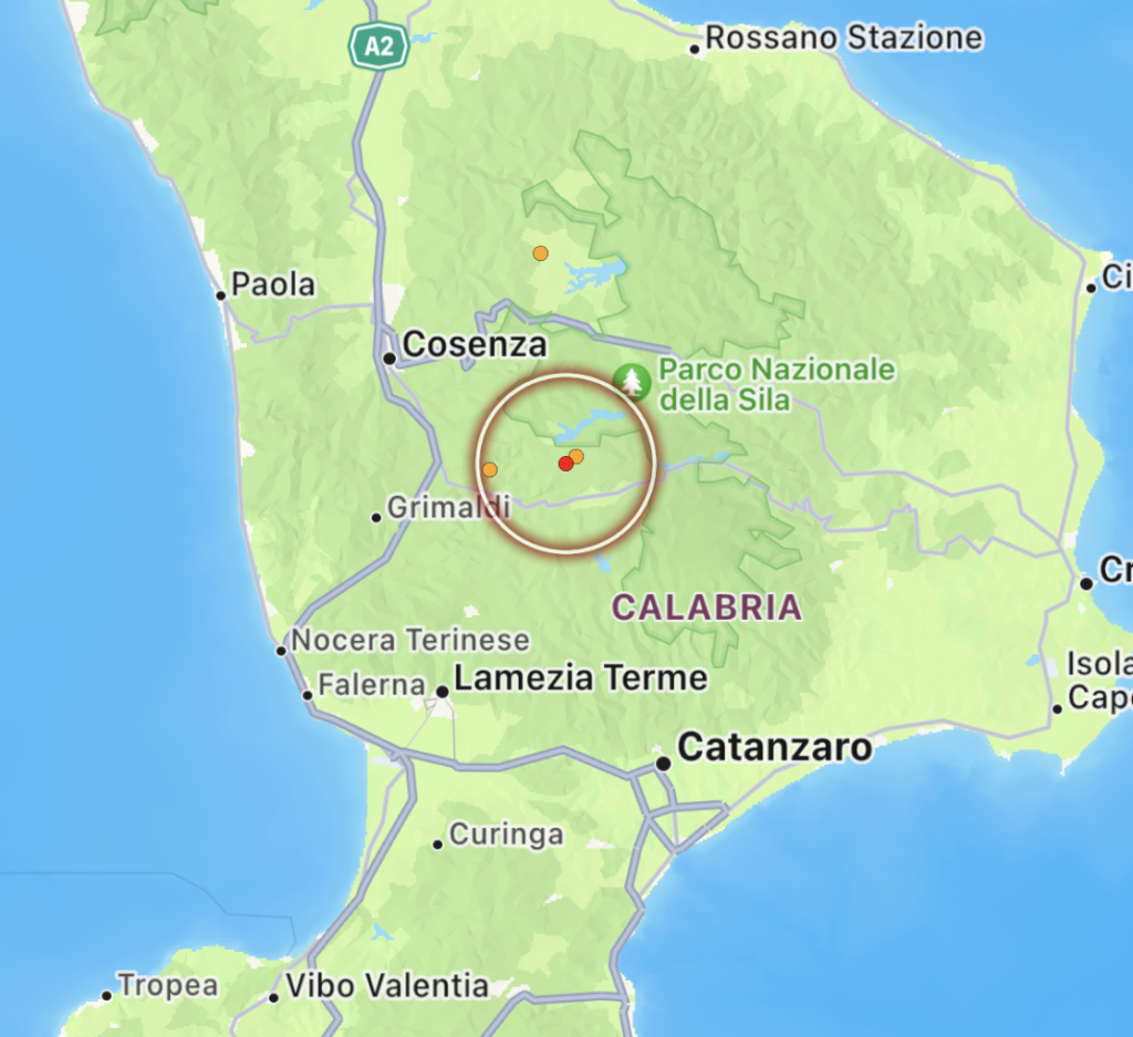 terremoto calabria