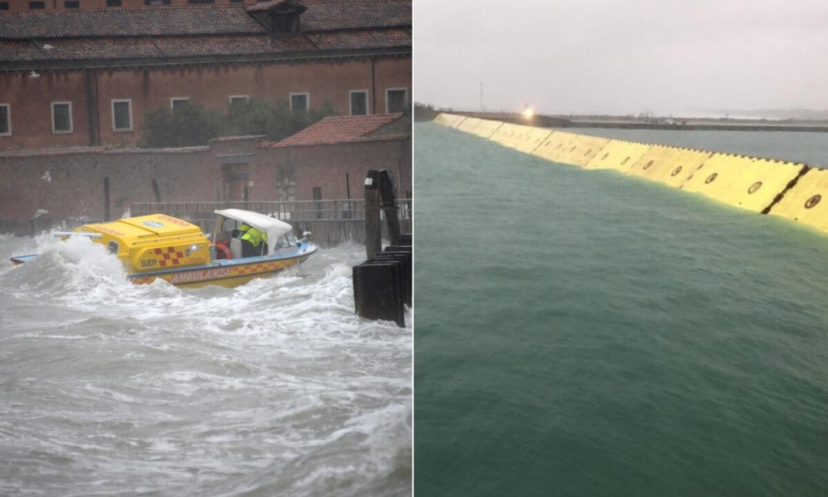 venezia salvata dal mose