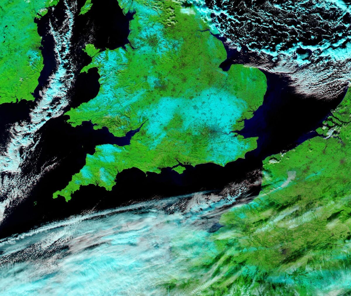 Neve Inghilterra Londra Dicembre 2022