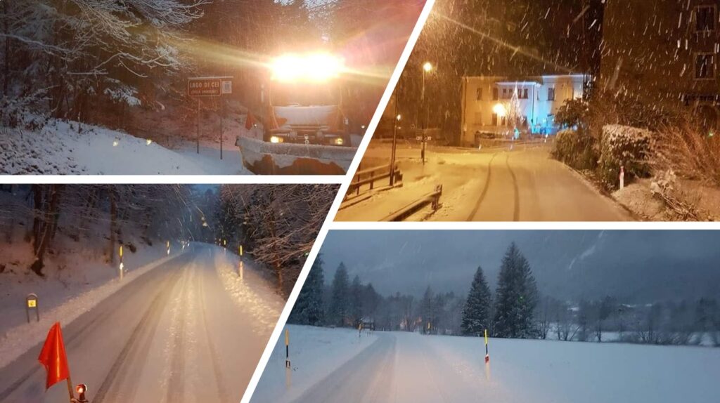 Neve oggi Trentino