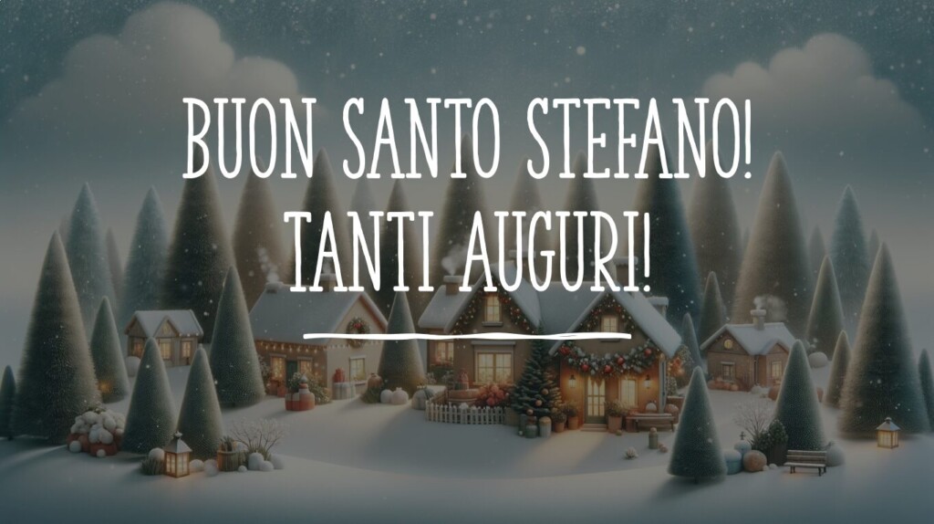 auguri buon santo stefano 2023 immagini nuove