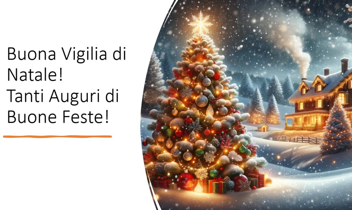 auguri buona vigilia di natale buone feste immagini nuove